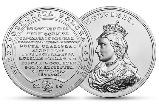 50 zł Skarby Stanisława Augusta – Jadwiga 2014