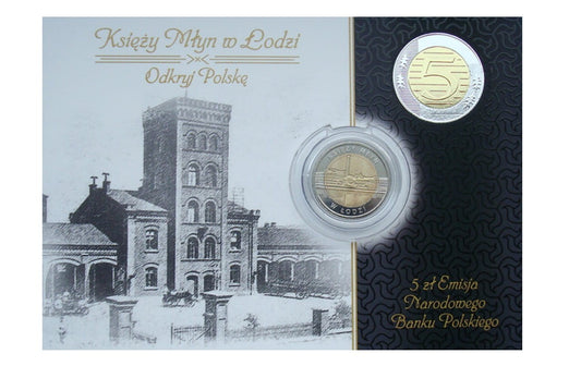 5 zł Księży Młyn 2016 + blister