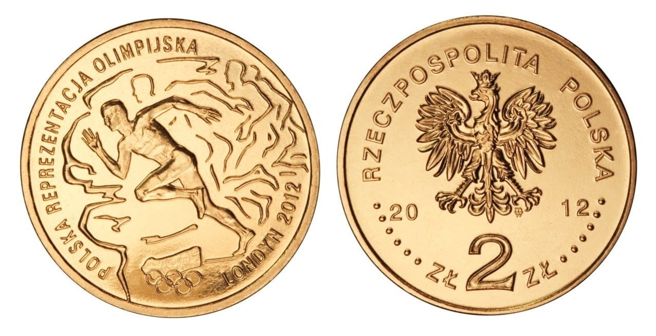 2 zł Polska Reprezentacja Olimpijska Londyn 2012