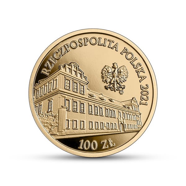 100 zł JPII Pałac Biskupi w Krakowie 2021