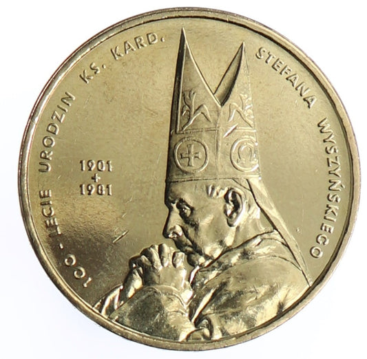 2 zł Stefan Wyszyński 2001