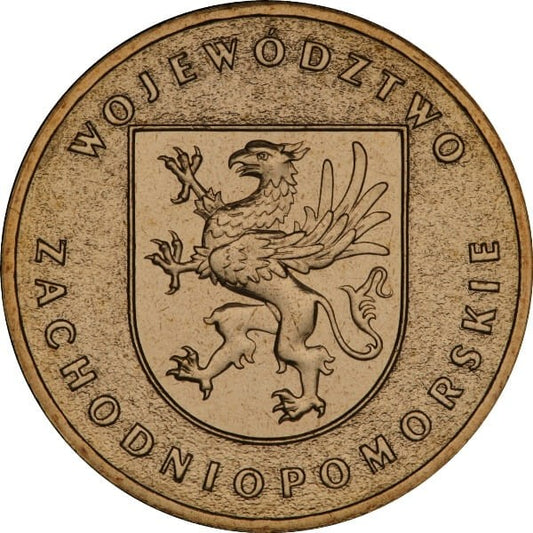 2 zł Województwo zachodniopomorskie 2005