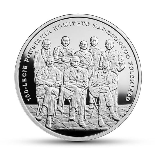 10 zł 100-lecie powstania Komitetu Narodowego 2017
