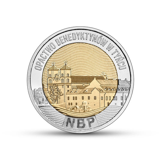 5 zł Opactwo Benedyktynów w Tyńcu 2024 nr 19