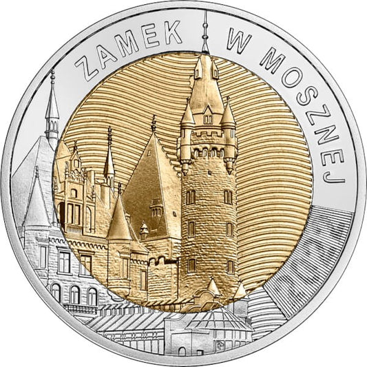5 zł Zamek w Mosznej 2022 nr 15